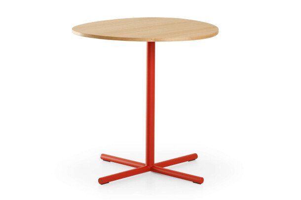 True Design Notable tafel rood onderstel