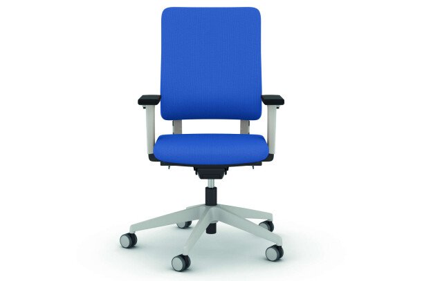 Viasit Drumback ergonomische bureaustoel donkerblauw
