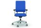 Viasit Drumback ergonomische bureaustoel donkerblauw