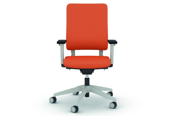 Viasit Drumback ergonomische bureaustoel oranje