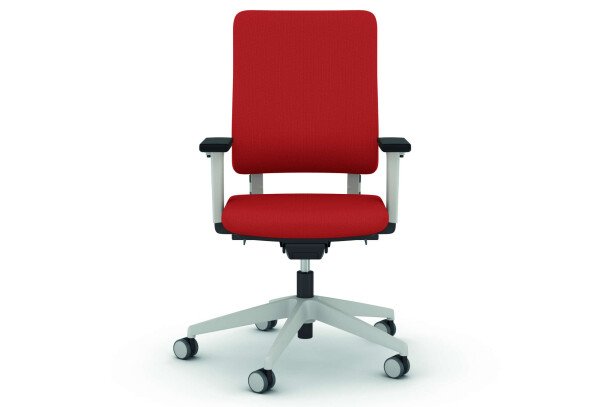 Viasit Drumback ergonomische bureaustoel rood