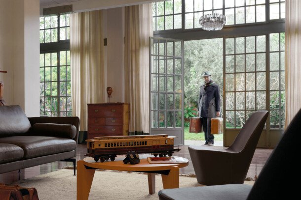 Vitra Monopod fauteuil