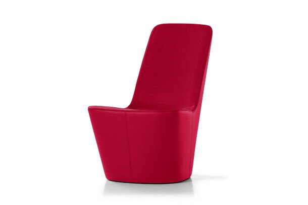 Vitra Monopod fauteuil rood