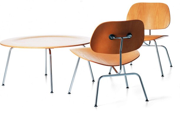 Vitra Plywood Group LCW en LCM productfoto