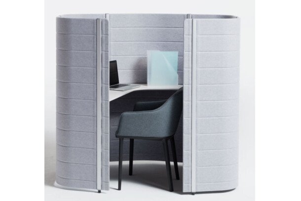 Vitra Workbays akoestische oplossing